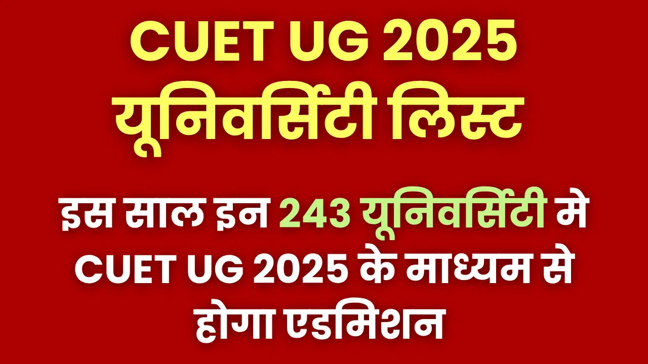 cuet-ug-2025-participating-university-list